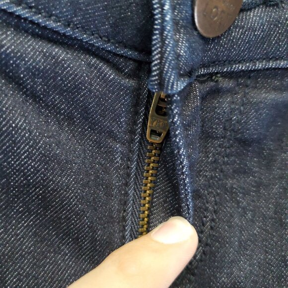 Loft Jeans Womens 2 Petite Indigo Blue Modern Crop Slim Stretch Denim *NWT* - Picture 13 of 15